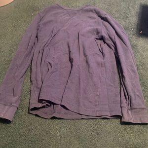 Sonoma large blue long sleeve shirt